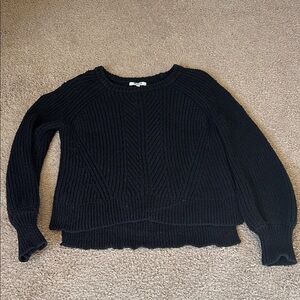 Madewell black sweater